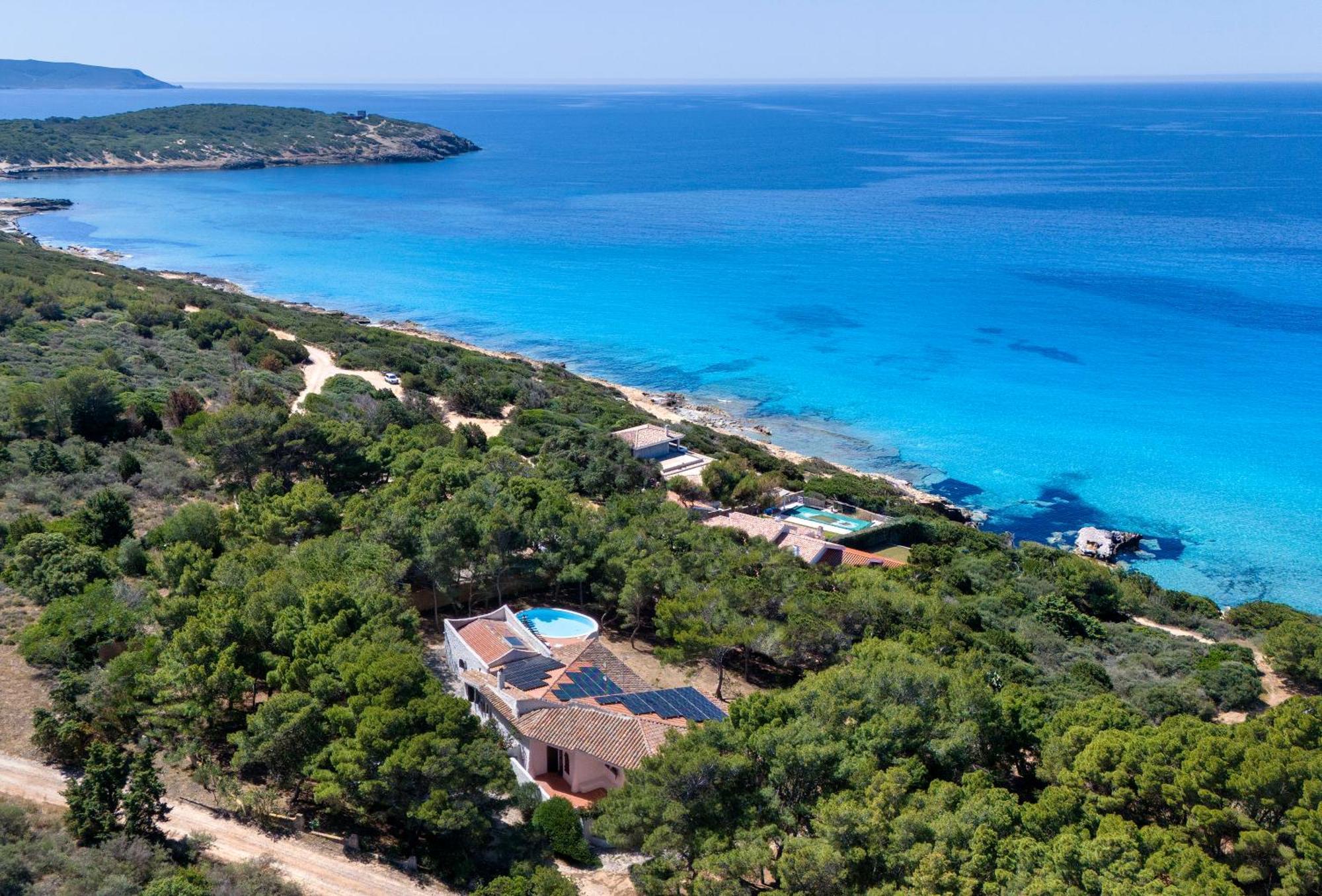 Villa Eliana Sul Mare Porto Pino Zewnętrze zdjęcie